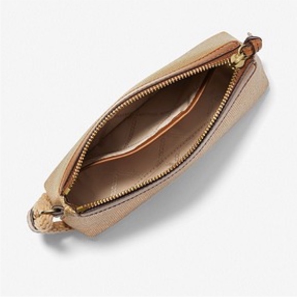 Michael Kors Talia Small Canvas Wristlet NWT - Picture 7 of 9